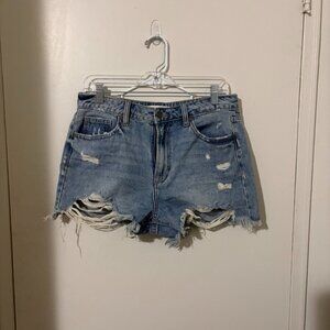 Hidden Los Angeles Distressed Denim Shorts – Size M